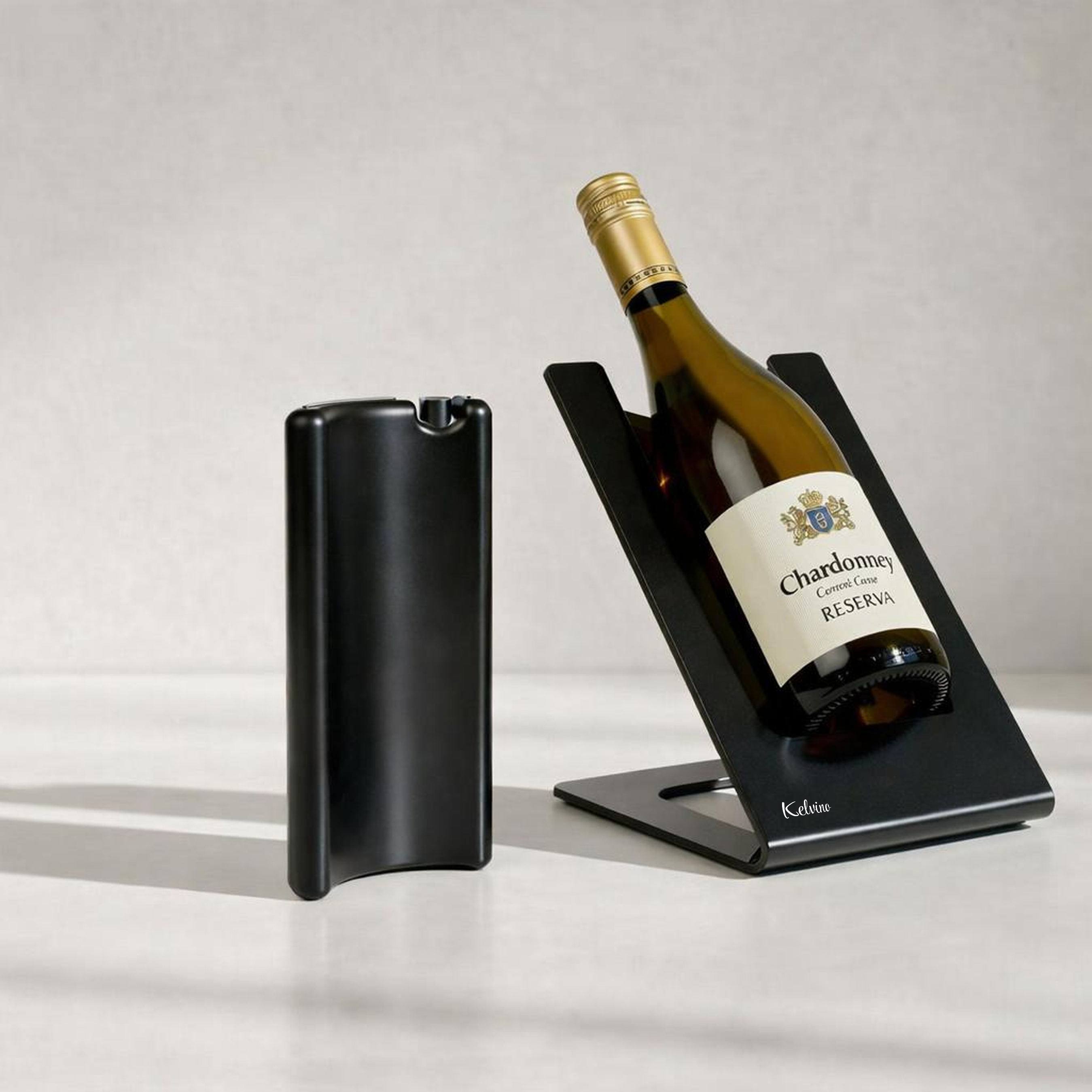 Wijnkoeler met extra koelelement